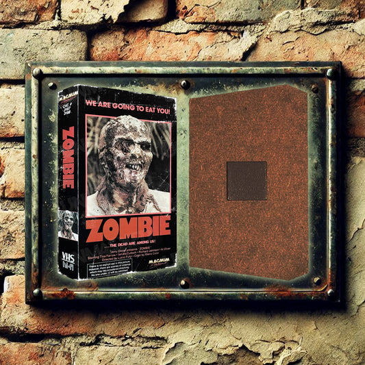 Zombie Mini VHS Magnet