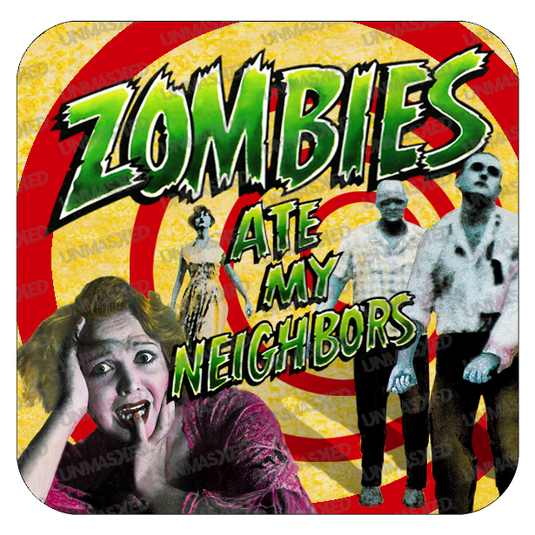 Zombies Ate My Neighbors Drink Coaster